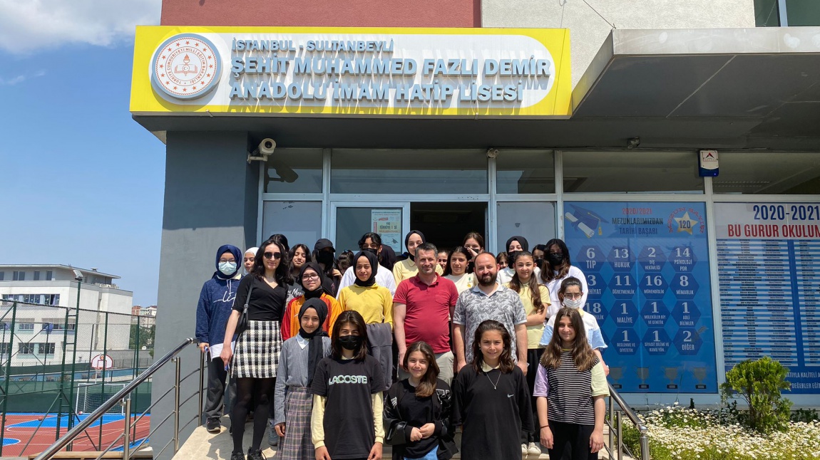 Okulumuz Öğrencileri Şehit M.Fazlı Demir Anadolu İmam Hatip Lisesi, Fen Ve Sosyal Bilimler Proje Okulu'nu Ziyaret Etti